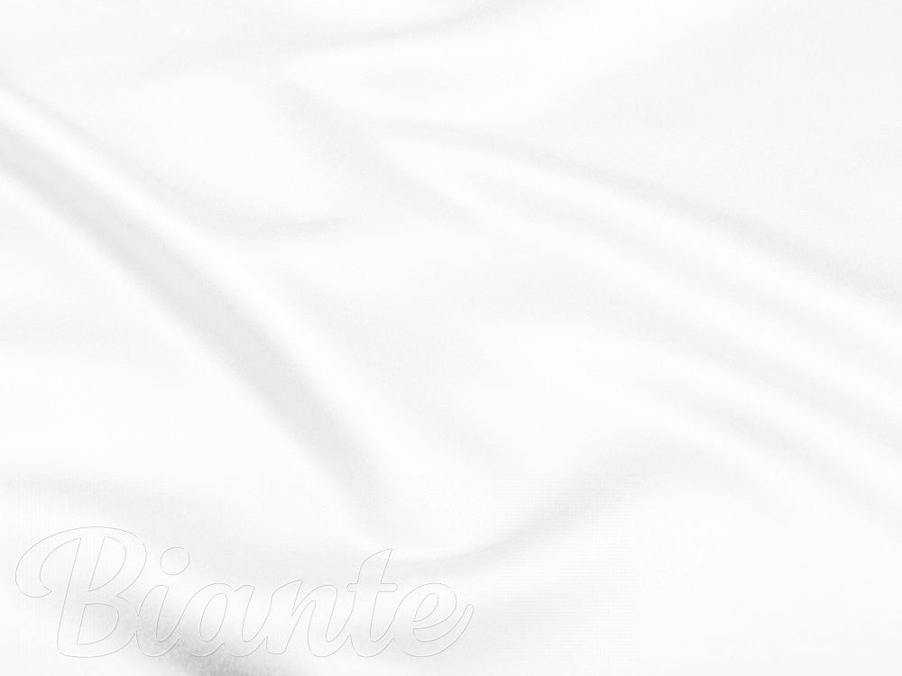 Látka polyesterový satén LUX-L040 Bílá - šířka 150 cm - detail 5 - Biante.cz