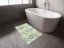 Kúpeľňová penová rohož / predložka PRO-069 Zelené designové štvorce - metráž šírka 65 cm - detail 2 - Biante.sk