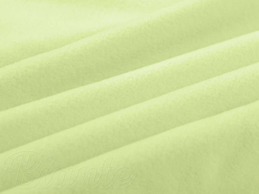 Polar fleece antipilling PF-006 Pastelově zelený – metráž š. 160 cm - detail 5 - Biante.cz