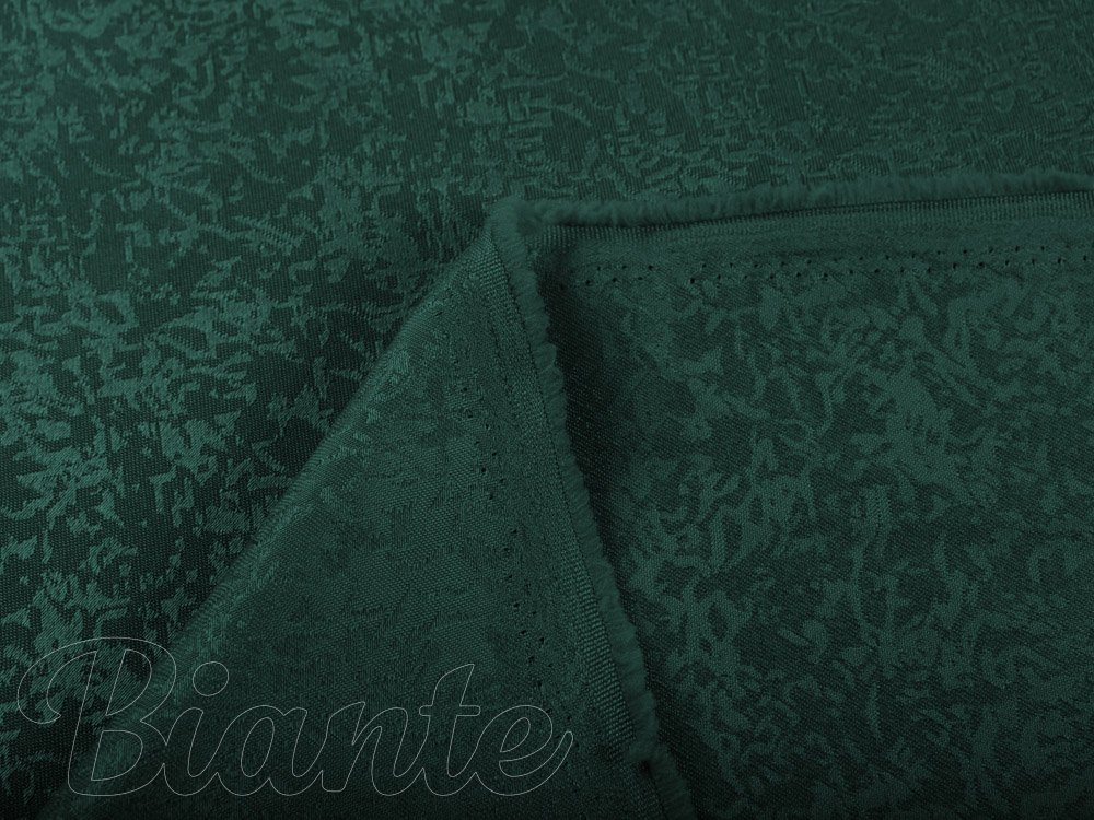 Teflonová látka na ubrusy TF-035 Venezia smaragdově zelená - šířka 320 cm - detail 5 - Biante.cz