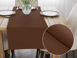 Dekoračný behúň na stôl BKU-114 Čokoládovo hnedý - Biante.sk