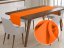 Dekoračný behúň na stôl Rongo RG-035 Oranžový - Biante.sk