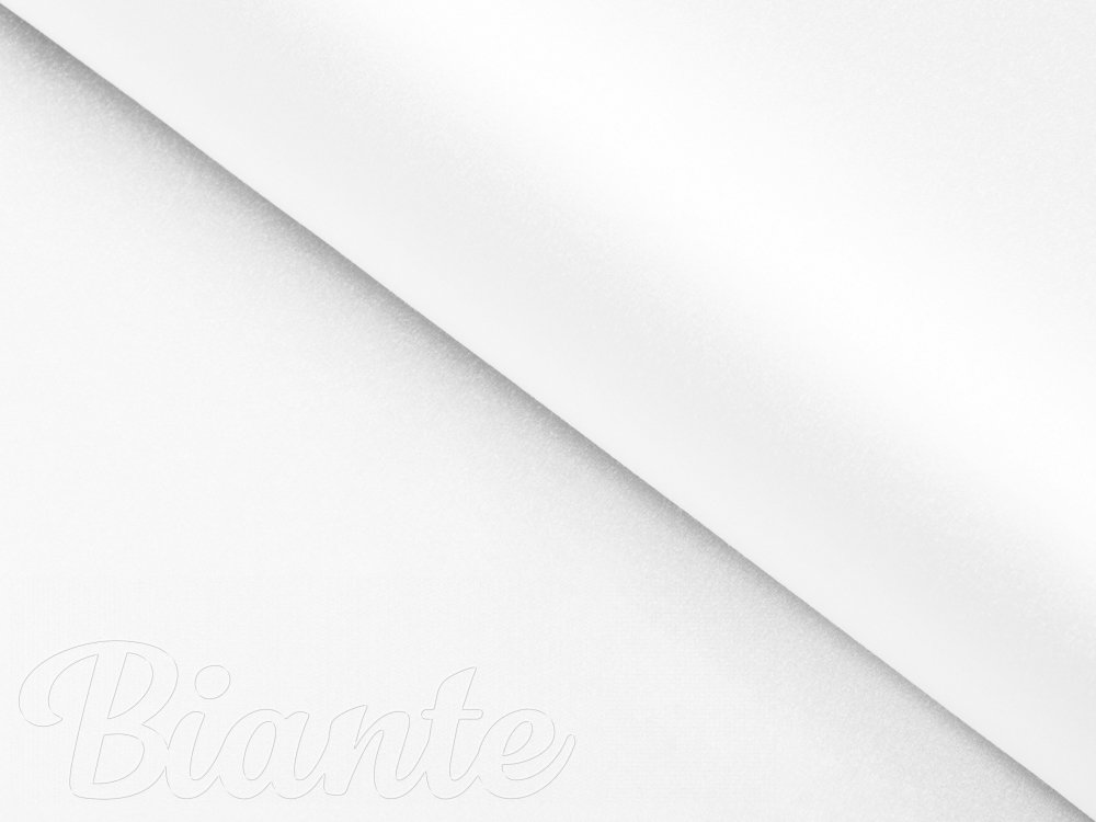 Látka polyesterový satén LUX-L040 Bílá - šířka 150 cm - detail 2 - Biante.cz
