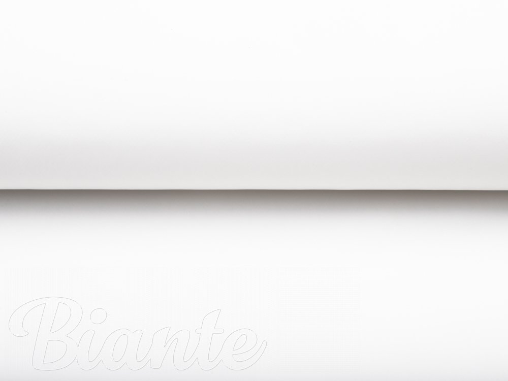 PVC ubrus metráž š. 140 cm PV-002 Bílý hladký - detail 1 - Biante.cz