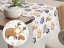 Detský bavlnený behúň na stôl Sandra SA-223 Zvieratká s mláďátkami - Rozmer behúňa: 35x180 cm