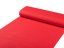 Dekoračná jednofarebná látka Leona LN-106 Jahodovo červená žíhaná - šírka 135 cm - detail 2 - Biante.sk