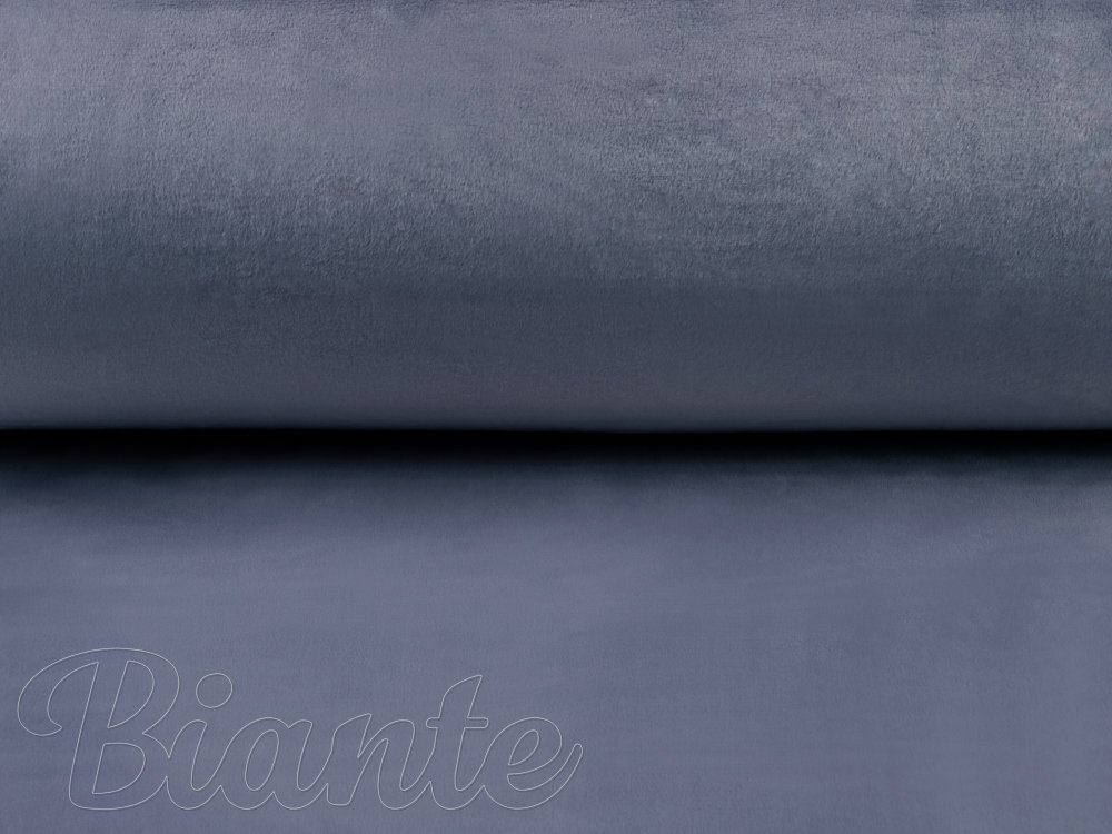 Mikroplyšová látka MIS-010 Tmavo sivá - šírka 145 cm - detail 4 - Biante.sk