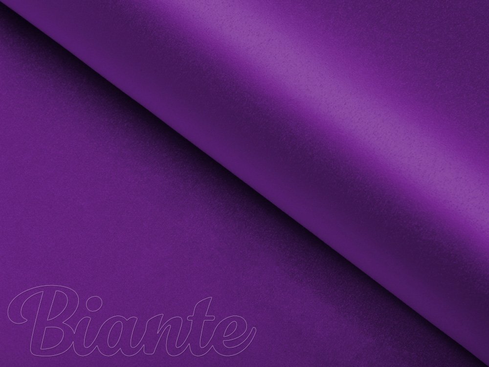 Látka polyesterový satén LUX-015 Zářivě fialová - šířka 150 cm - detail 2 - Biante.cz