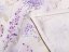 Dekoračná látka PML-069 Fialové kvety na bielom - šírka 150 cm - detail 4 - Biante.sk