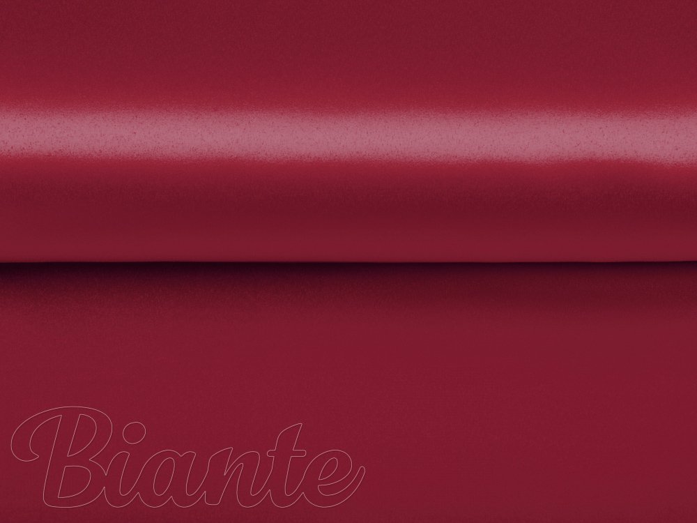 Látka polyesterový satén LUX-022 Vínově červená - šířka 150 cm - detail 4 - Biante.cz