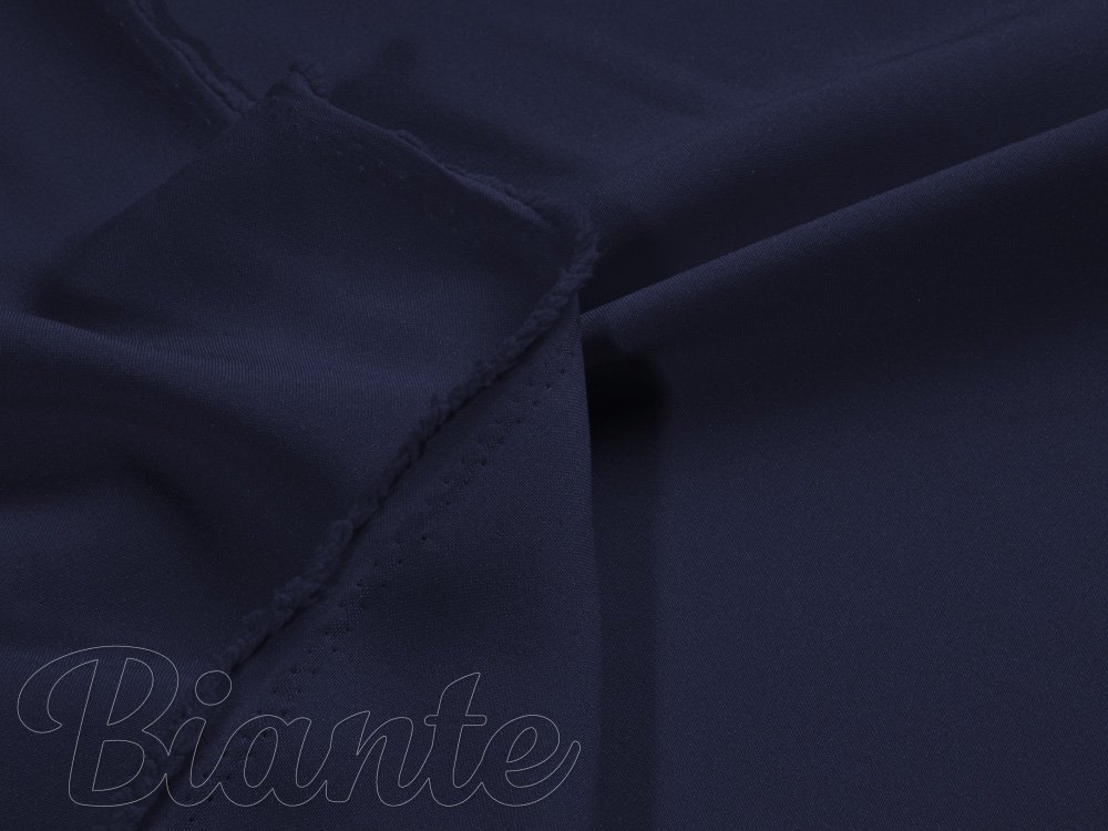 Dekoračná jednofarebná látka Rongo RG-055 Temne modrá - šírka 150 cm - detail 2 - Biante.sk