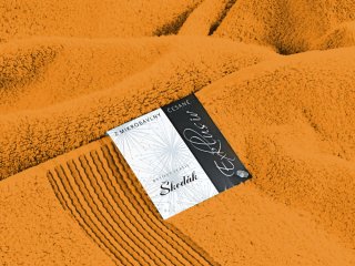 Froté uterák / osuška Micro Exclusive - oranžová