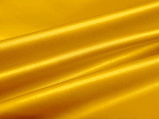 Látka polyesterový satén LUX-014 Kanárikovo žltá - šírka 150 cm - Biante.sk
