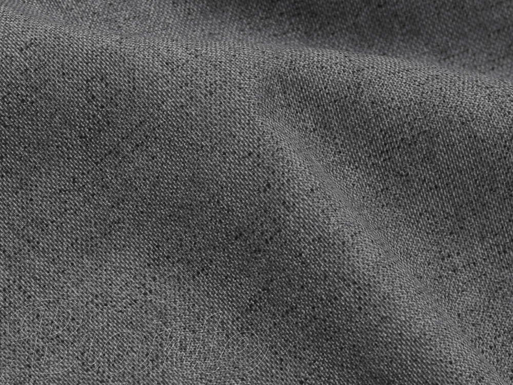 Dekoračná látka Porto PRT-021 Tmavo sivá režná - šírka 140 cm - detail 5 - Biante.sk
