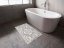 Kúpeľňová penová rohož / predložka PRO-031 Čierno-béžová prepletaná mozaika - metráž šírka 65 cm - detail 2 - Biante.sk