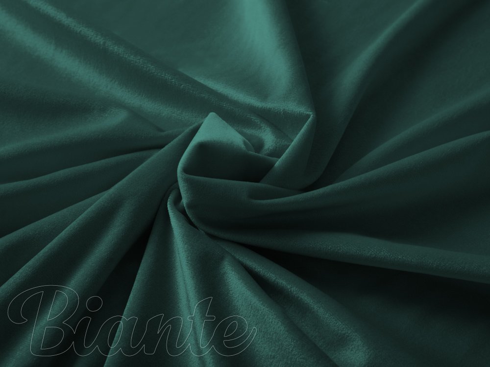 Dekoračná látka Zamat Velvet SV-004 Smaragdovo zelená - šírka 150 cm - detail 1 - Biante.sk