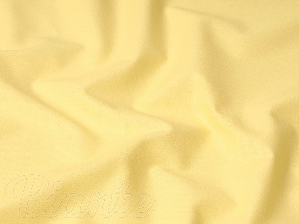 Bavlnená látka/plátno Moni MO-023 Pastelovo žltá - šírka 150 cm - detail 2 - Biante.sk