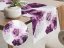 Dekoračný behúň na stôl PM-029 Veľké fialové kvety - Biante.sk