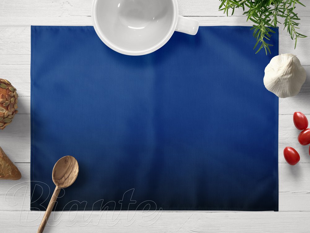 Saténové prestieranie na stôl polyesterový Satén LUX-024 Námornícka modrá - Biante.sk