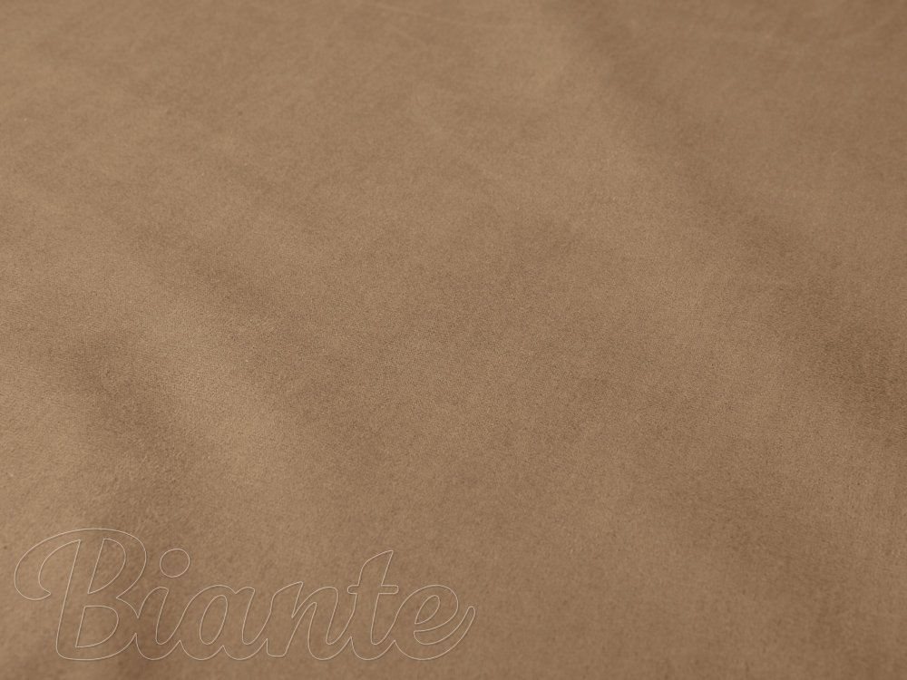 Poťahová látka/imitácia brúsenej kože Alcantara ALC-004 Svetlo hnedá - šírka 145 cm - detail 6 - Biante.sk