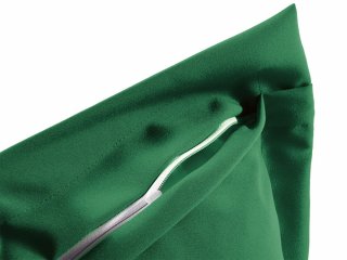 Dekoračná obliečka na vankúš s lemom Rongo RG-056 Zelená - detail 1 - Biante.sk