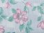 Kúpeľňová penová rohož / predložka PRO-063 Ružové kvety na modrom - metráž šírka 65 cm - detail 3 - Biante.sk