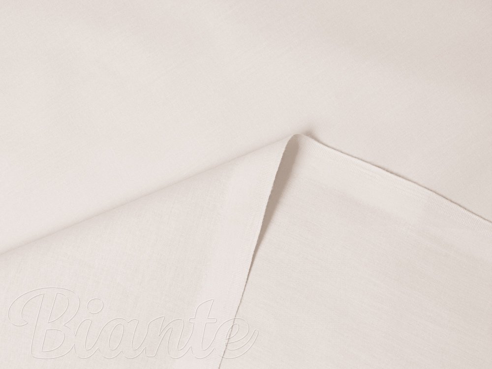 Bavlnená látka/plátno Torino TON-001 Smotanovo biela - šírka 240 cm - detail 3 - Biante.sk