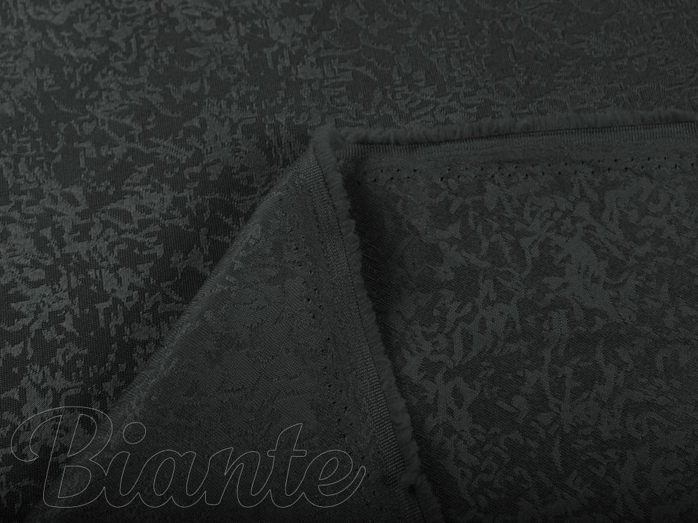 Teflonová látka na ubrusy TF-046 Venezia černá - šířka 320 cm - detail 5 - Biante.cz