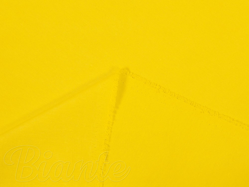 Dekoračná jednofarebná látka Leona LN-039 Sýto žltá - šírka 140 cm - detail 2 - Biante.sk