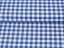 Dekoračná látka Rebeka RE-008 Modro-biela kocka stredná - šírka 140 cm - detail 2 - Biante.sk