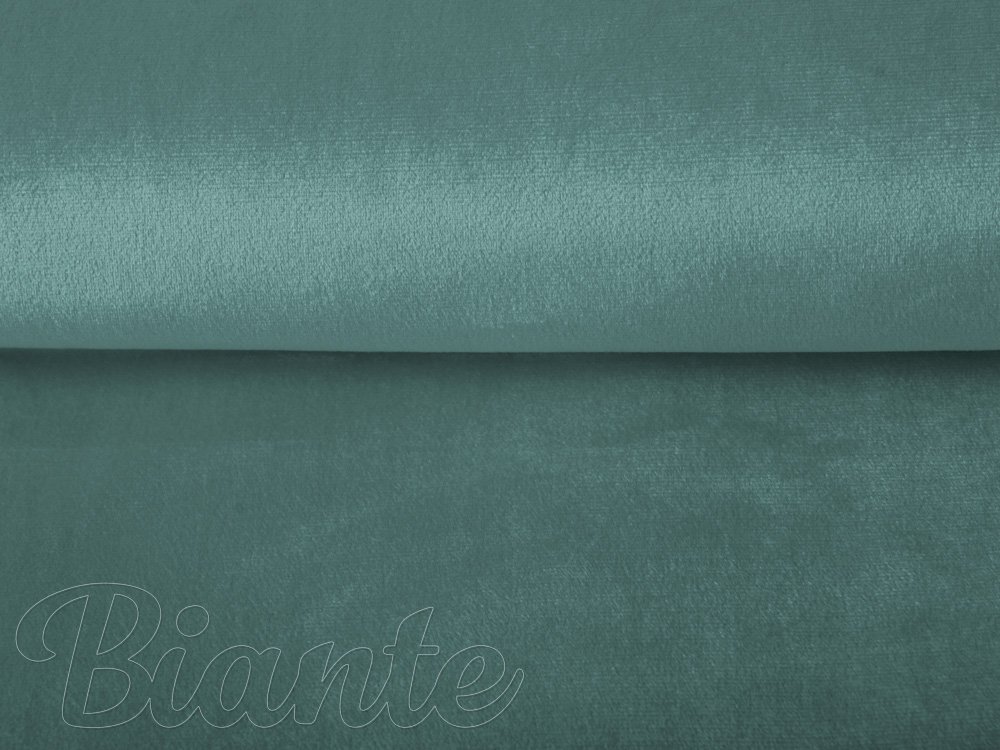 Dekoračná látka Zamat Velvet SV-021 Ľadovo zelená - šírka 150 cm - detail 2 - Biante.sk