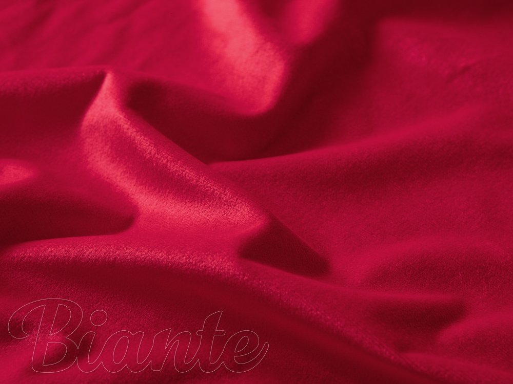 Dekoračná látka Zamat Velvet SV-035 Malinovo červená - šírka 150 cm - detail 3 - Biante.sk