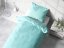 Bavlnené jednofarebné posteľné obliečky Moni MOD-510 Ľadová modrá - detail 2 - Biante.sk