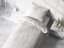 Bavlnené posteľné obliečky Sandra SA-396 Hnedo-béžové konfety na bielom - detail 3 - Biante.sk