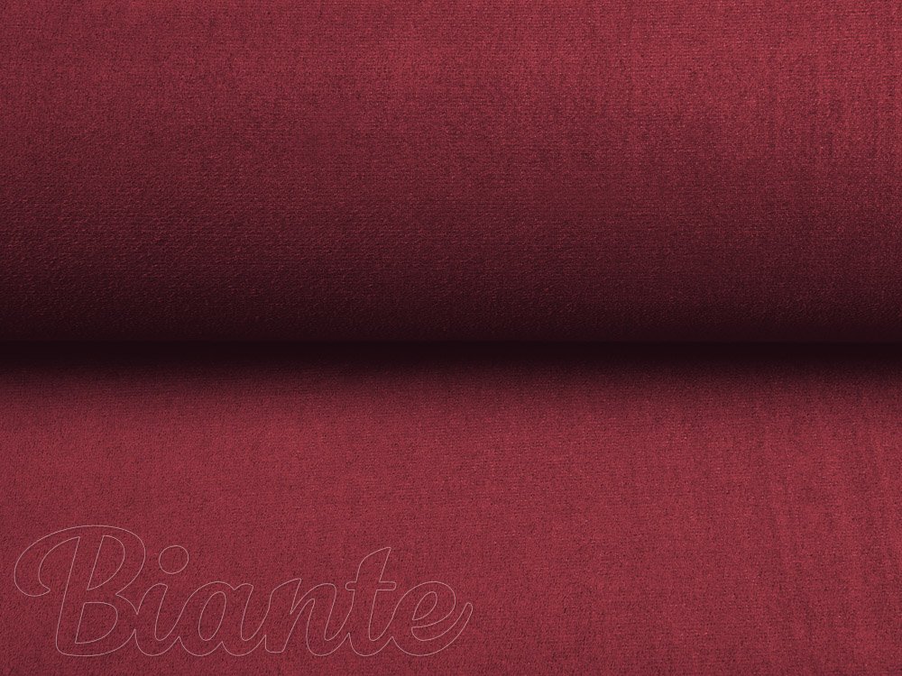 Potahová látka/imitace broušené kůže Alcantara ALC-008 Vínově červená - šířka 145 cm - detail 4 - Biante.cz