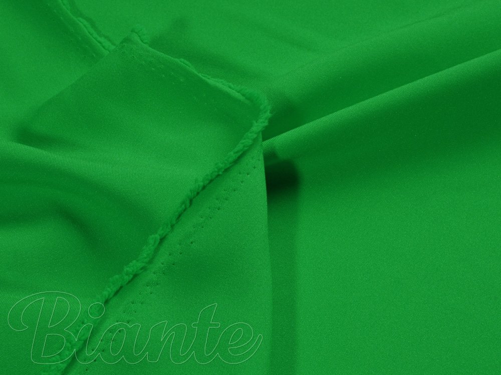 Dekoračná jednofarebná látka Rongo RG-061 Sýto zelená - šírka 150 cm - detail 2 - Biante.sk