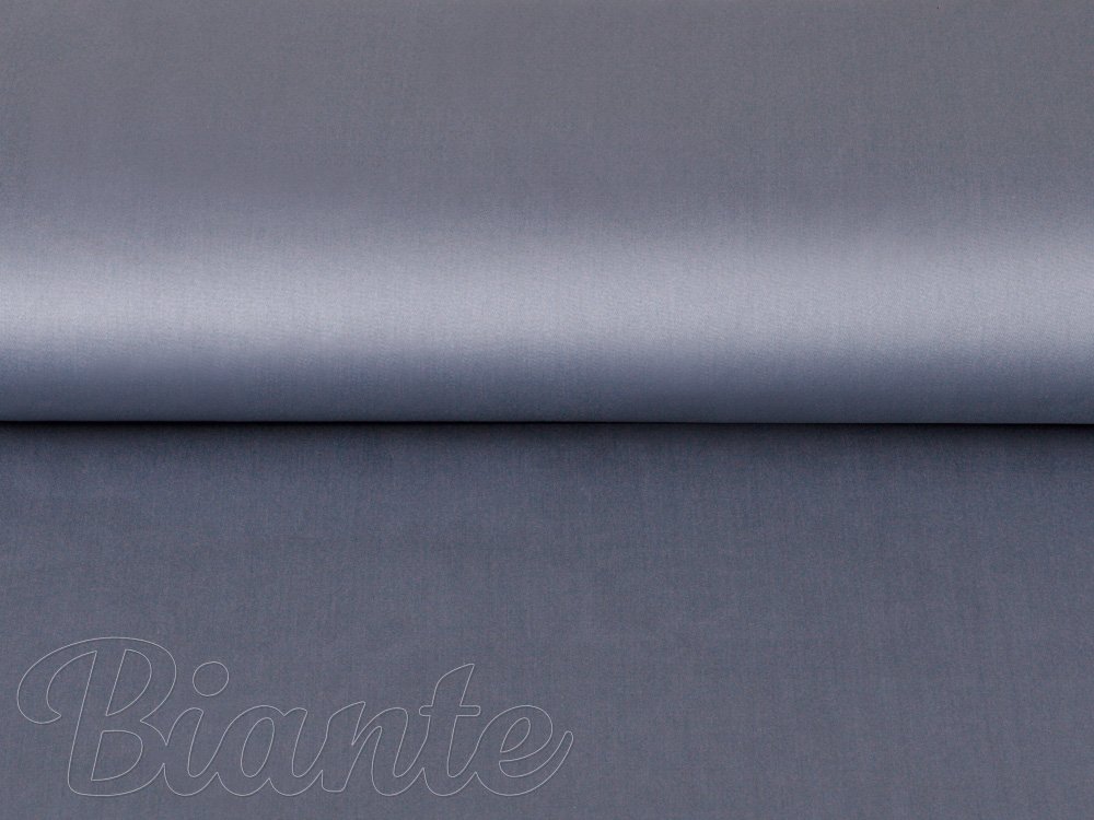 Látka bavlnený satén ST-003 Modrosivá - šírka 280 cm - detail 5 - Biante.sk