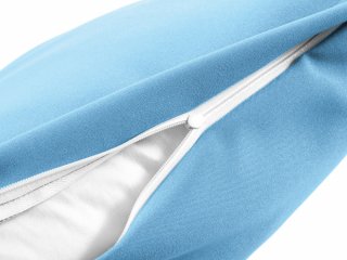 Dekoračná obliečka na vankúš Rongo RG-065 Svetlo modrá - detail 1 - Biante.sk