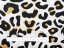 Bavlnená látka/plátno Sandra SA-409 Leopardí vzor na bielom - šírka 160 cm - detail 3 - Biante.sk