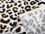 Bavlnená látka/plátno Sandra SA-409 Leopardí vzor na bielom - šírka 160 cm - detail 4 - Biante.sk