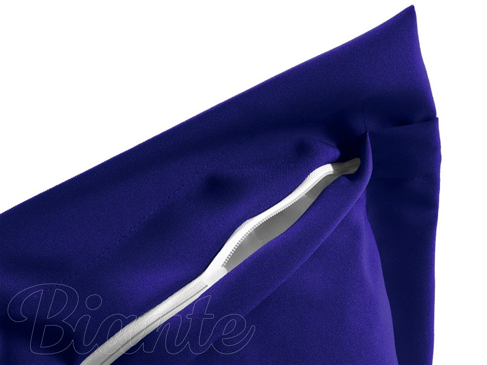 Dekoračná obliečka na vankúš s lemom Rongo RG-078 Kráľovská modrá - detail 1 - Biante.sk