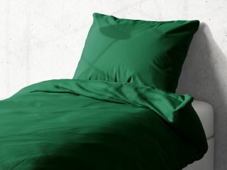 Detské bavlnené posteľné obliečky do postieľky Moni MOD-505 Zelené - Biante.sk