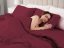 Saténové posteľné obliečky ST-004 Vínové - Rozmer posteľných obliečok: Jednolôžko 140x200 a 70x90 cm
