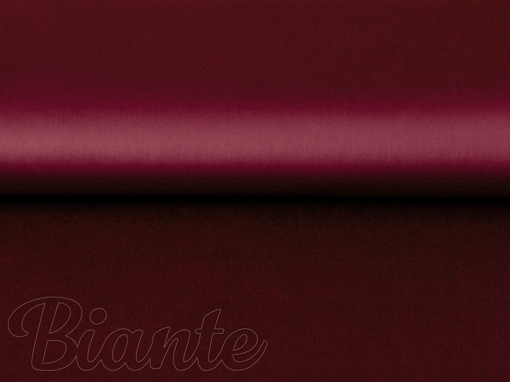 Látka bavlnený satén ST-004 Vínová - šírka 280 cm - detail 5 - Biante.sk