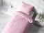 Bavlnené jednofarebné posteľné obliečky Moni MOD-507 Svetlo ružové - detail 2 - Biante.sk