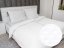 Hrejivé posteľné obliečky Minky 3D bodky MKP-033 Snehovo biele - Biante.sk