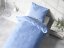 Bavlnené jednofarebné posteľné obliečky Moni MOD-509 Nebeská modrá - detail 2 - Biante.sk