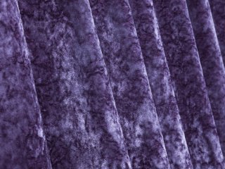 Dekoračný zamatový záves Diana DI-006 Tmavo fialový - detail 1 - Biante.sk
