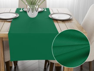 Bavlnený behúň na stôl Moni MOD-505 Zelený - Biante.sk