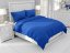 Bavlnené jednofarebné posteľné obliečky Moni MOD-503 Modré - Biante.sk